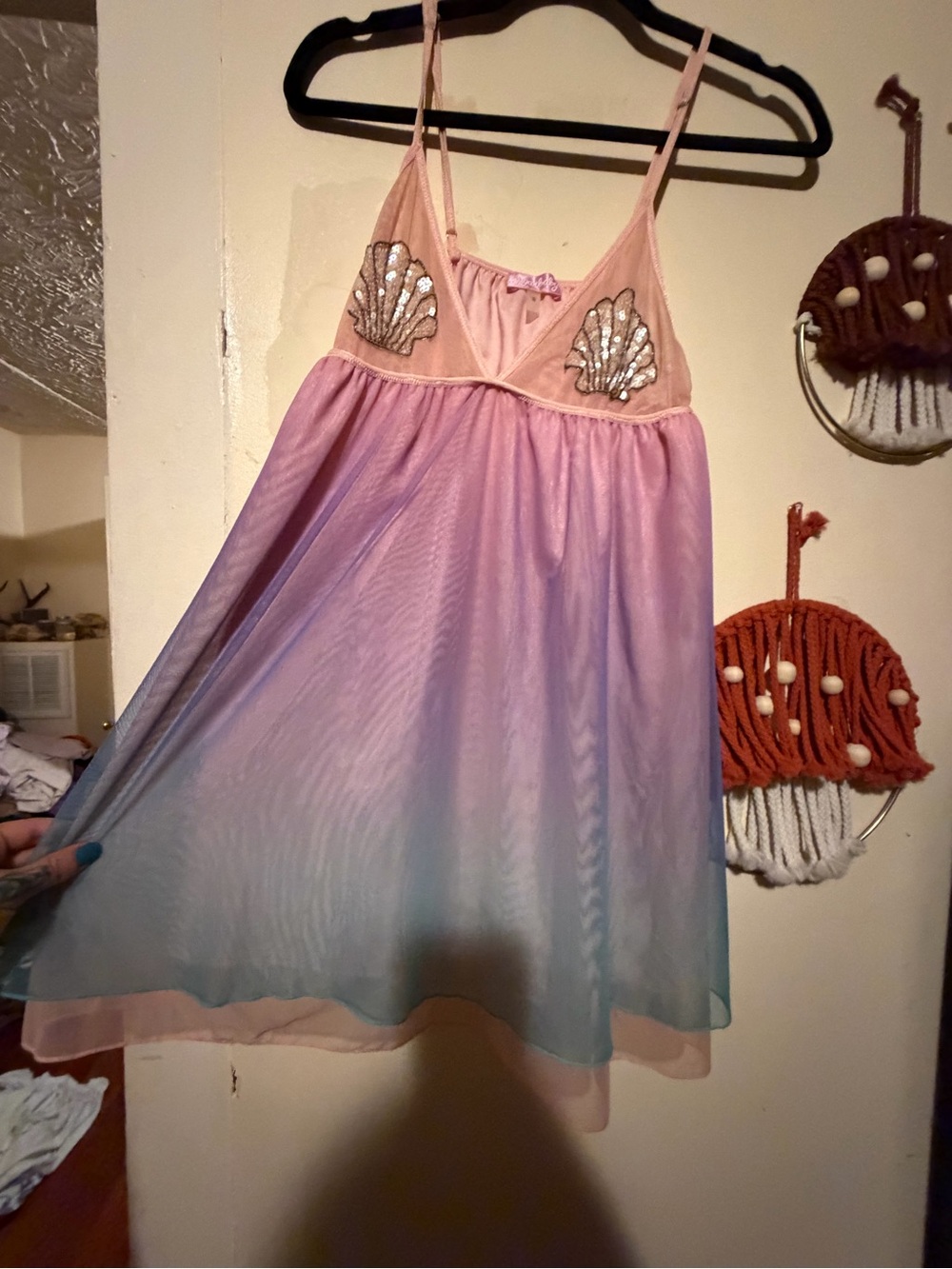 Sugar Thrillz Mermaid Gradient Nightdress